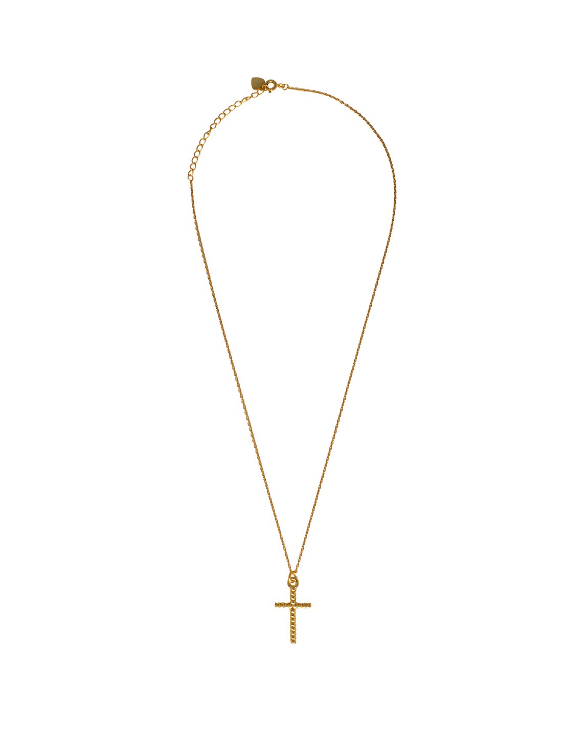 PIPER Cross Necklace | 18K Gold Plated