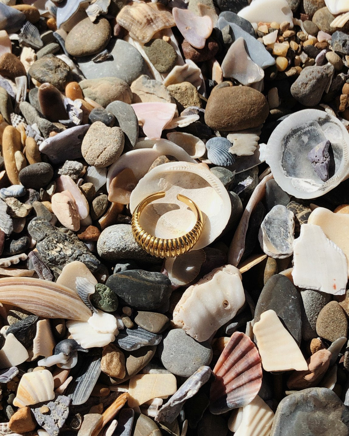 RHYDER Wave Ring | 18K Gold Plated