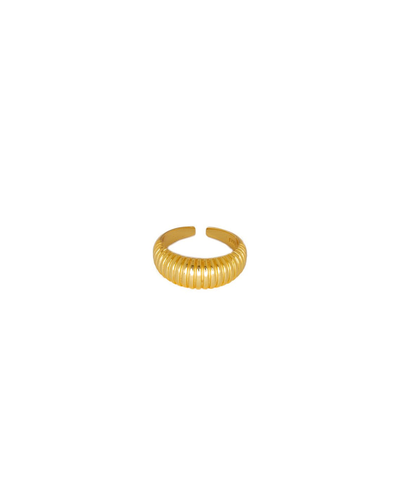 RHYDER Wave Ring | 18K Gold Plated